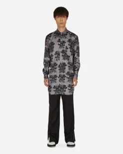 Comme Des Garçons Homme Plus Shirts^Graphic Long Sleeve Shirt Grey