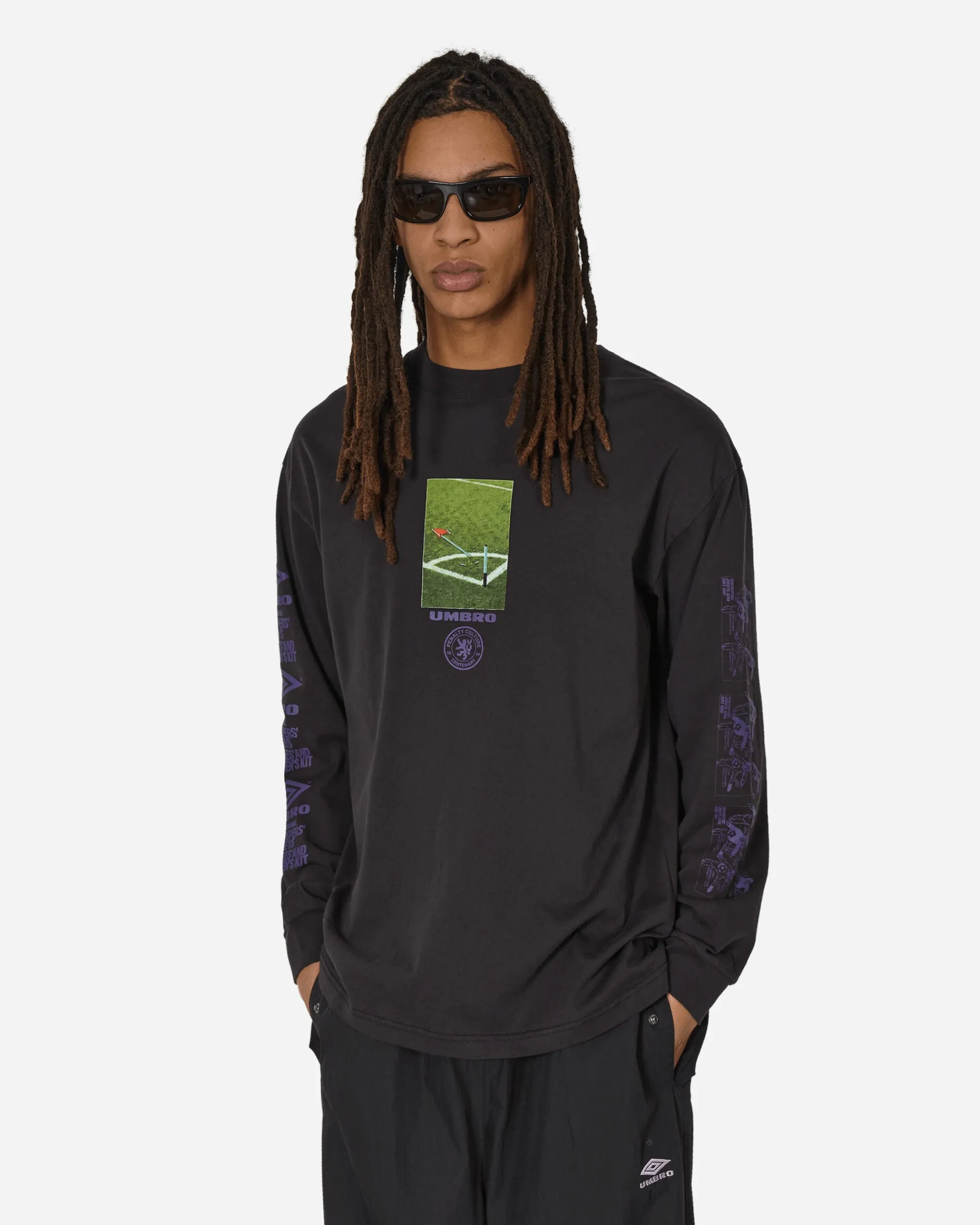 Umbro T-Shirts^Graphic Longsleeve T-Shirt Black
