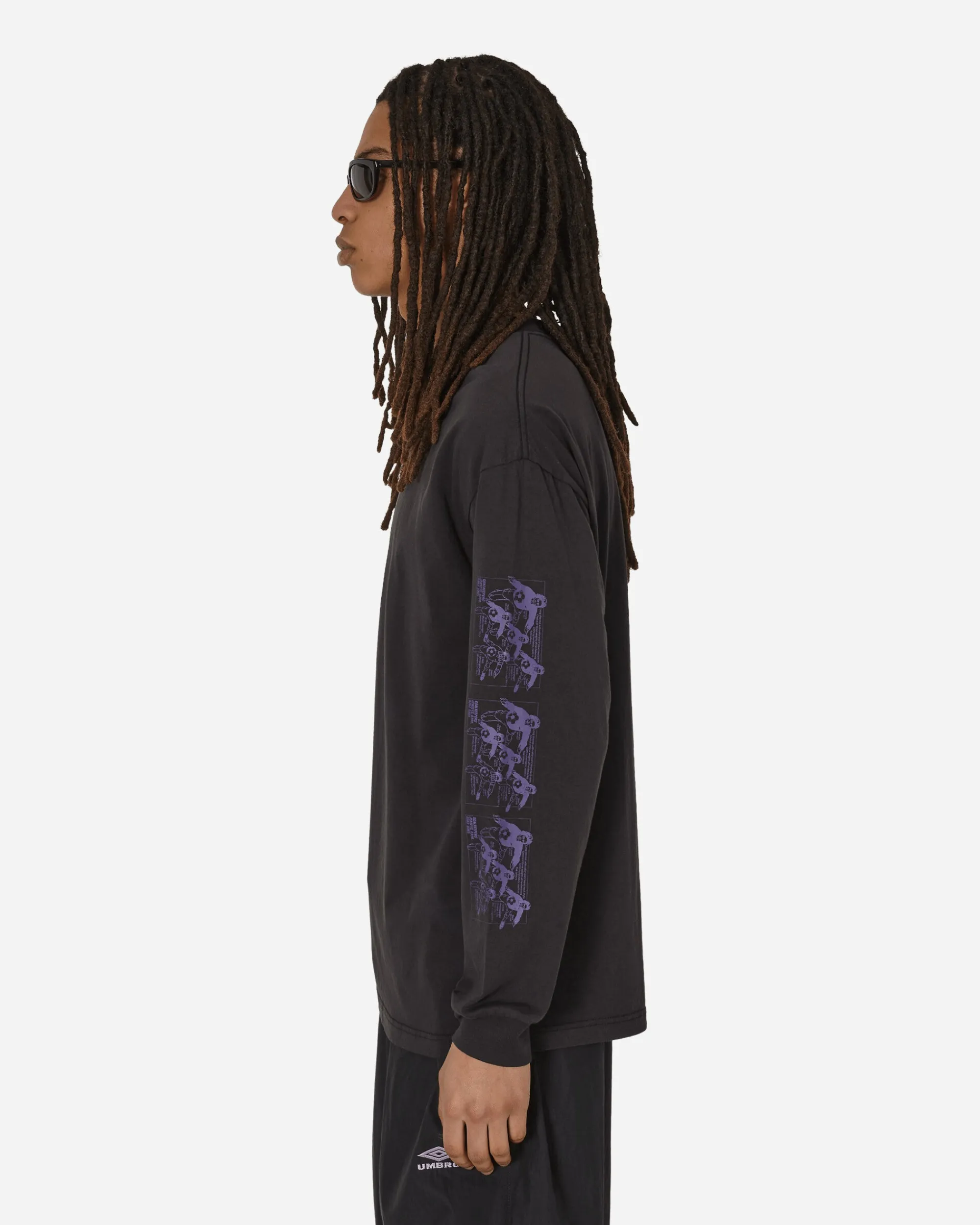 Umbro T-Shirts^Graphic Longsleeve T-Shirt Black