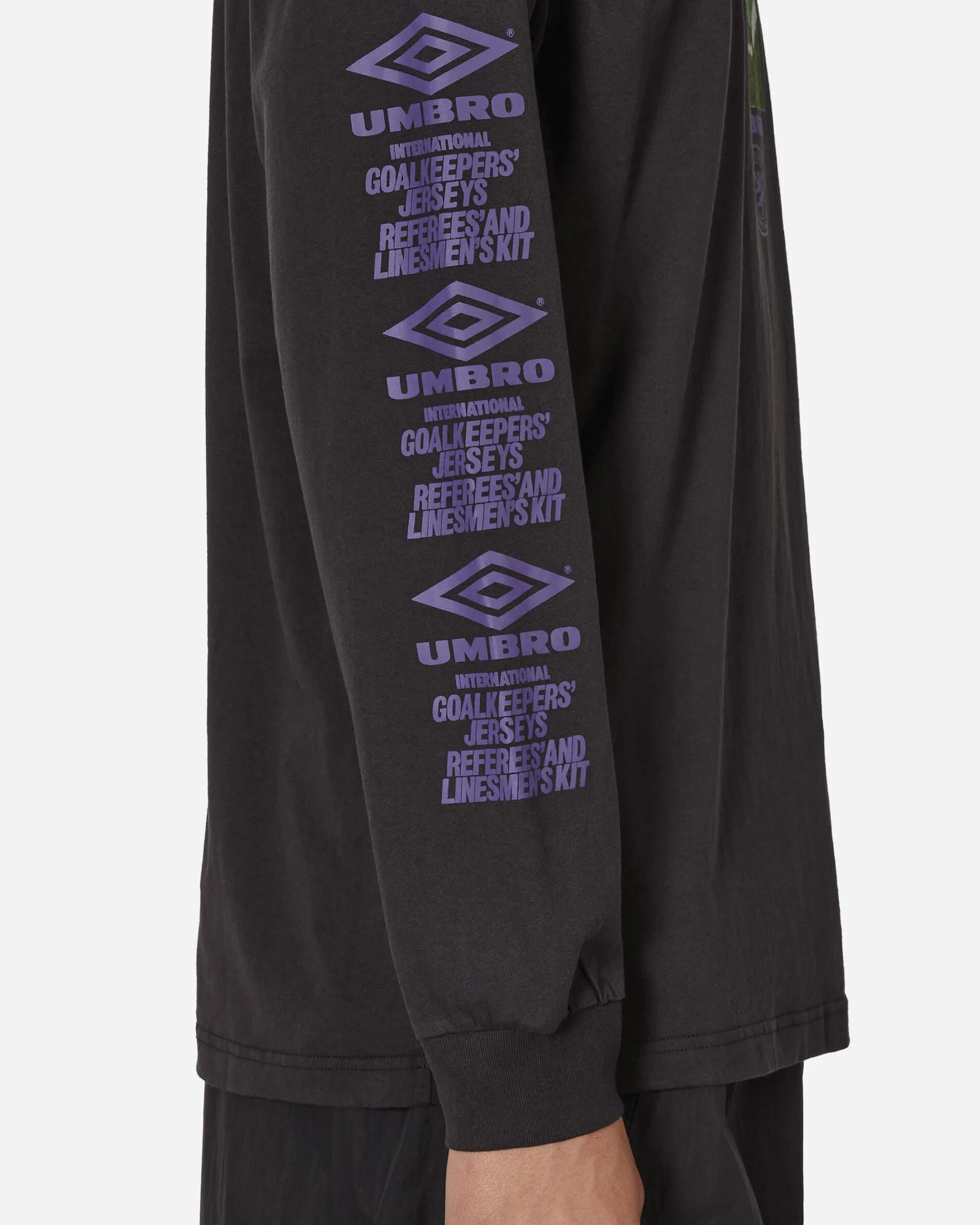 Umbro T-Shirts^Graphic Longsleeve T-Shirt Black