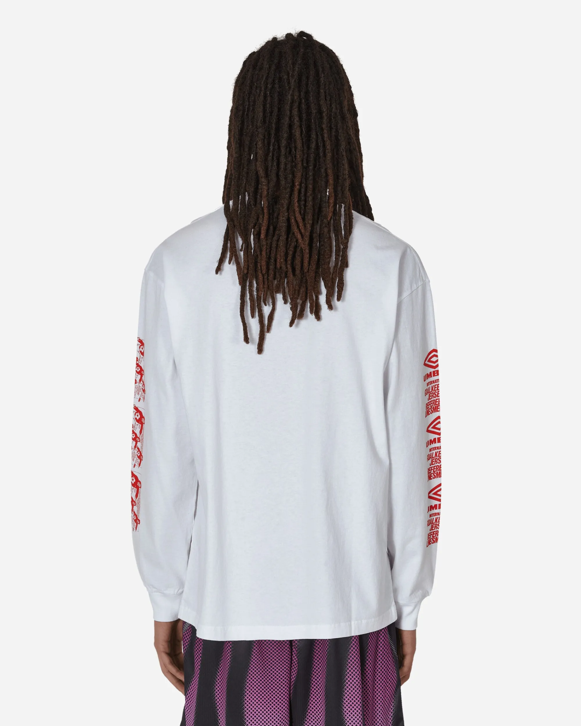 Umbro T-Shirts^Graphic Longsleeve T-Shirt White