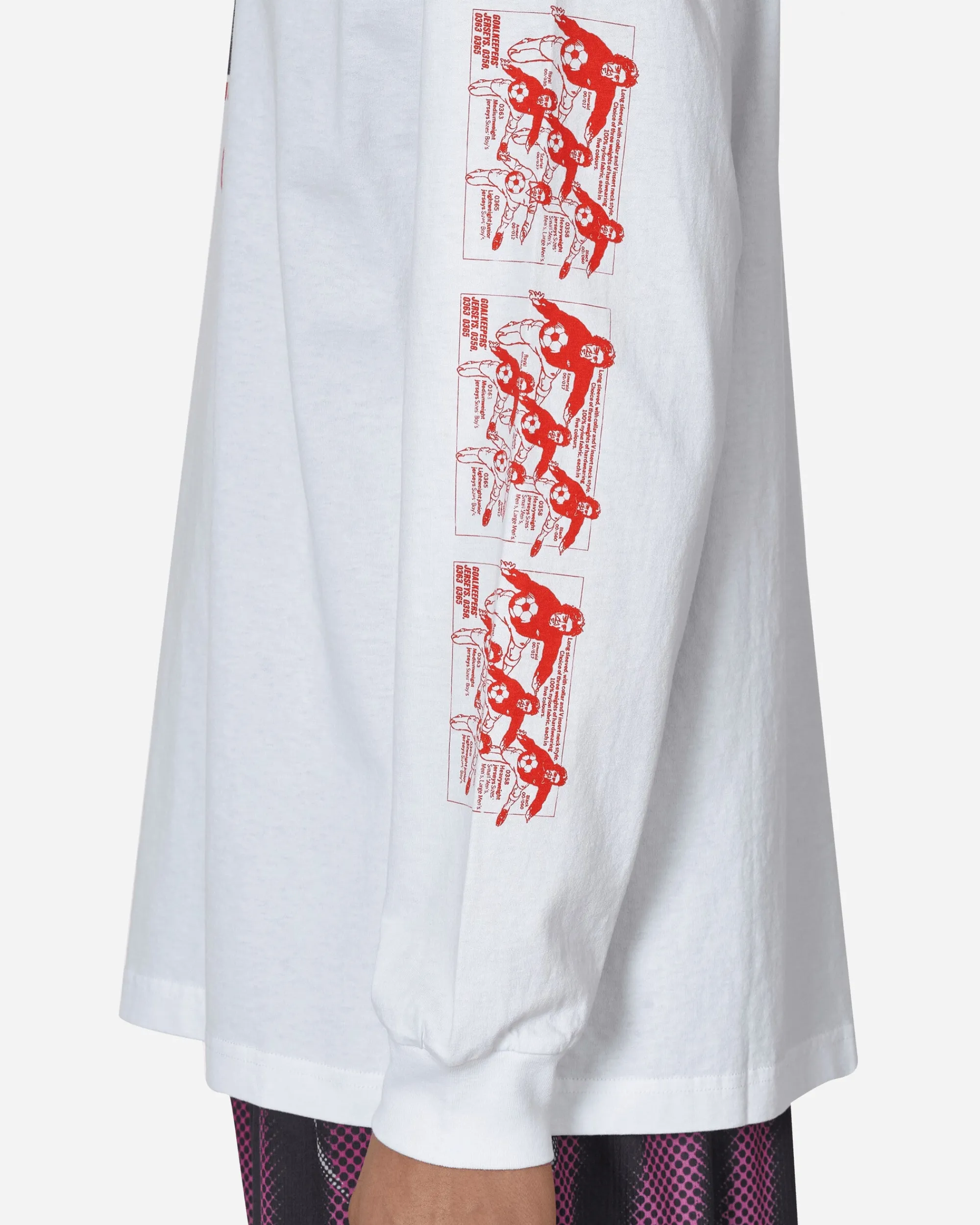 Umbro T-Shirts^Graphic Longsleeve T-Shirt White