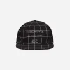 Undercover Hats|Hats^Grid Cap Black