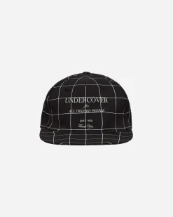 Undercover Hats|Hats^Grid Cap Black