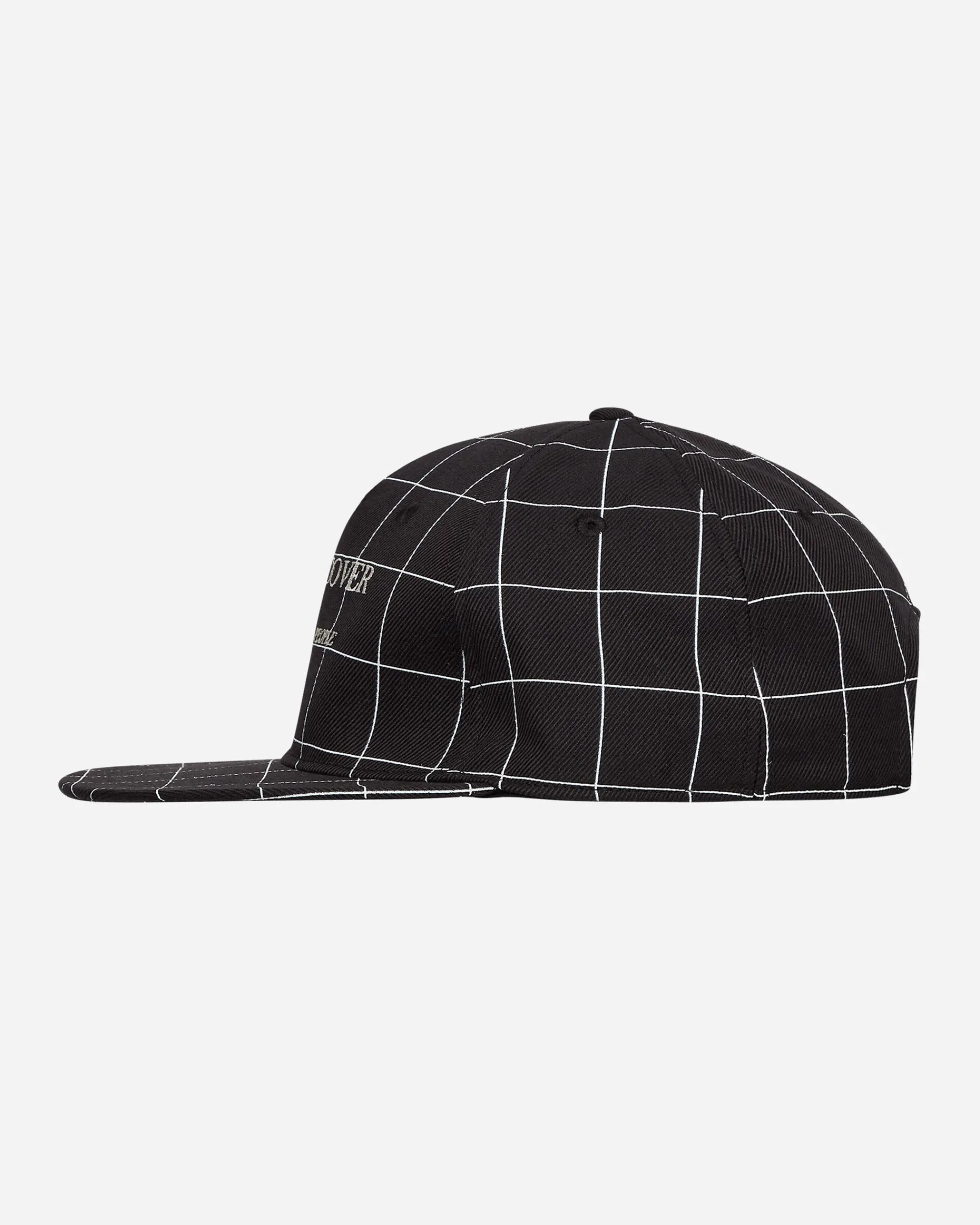 Undercover Hats|Hats^Grid Cap Black