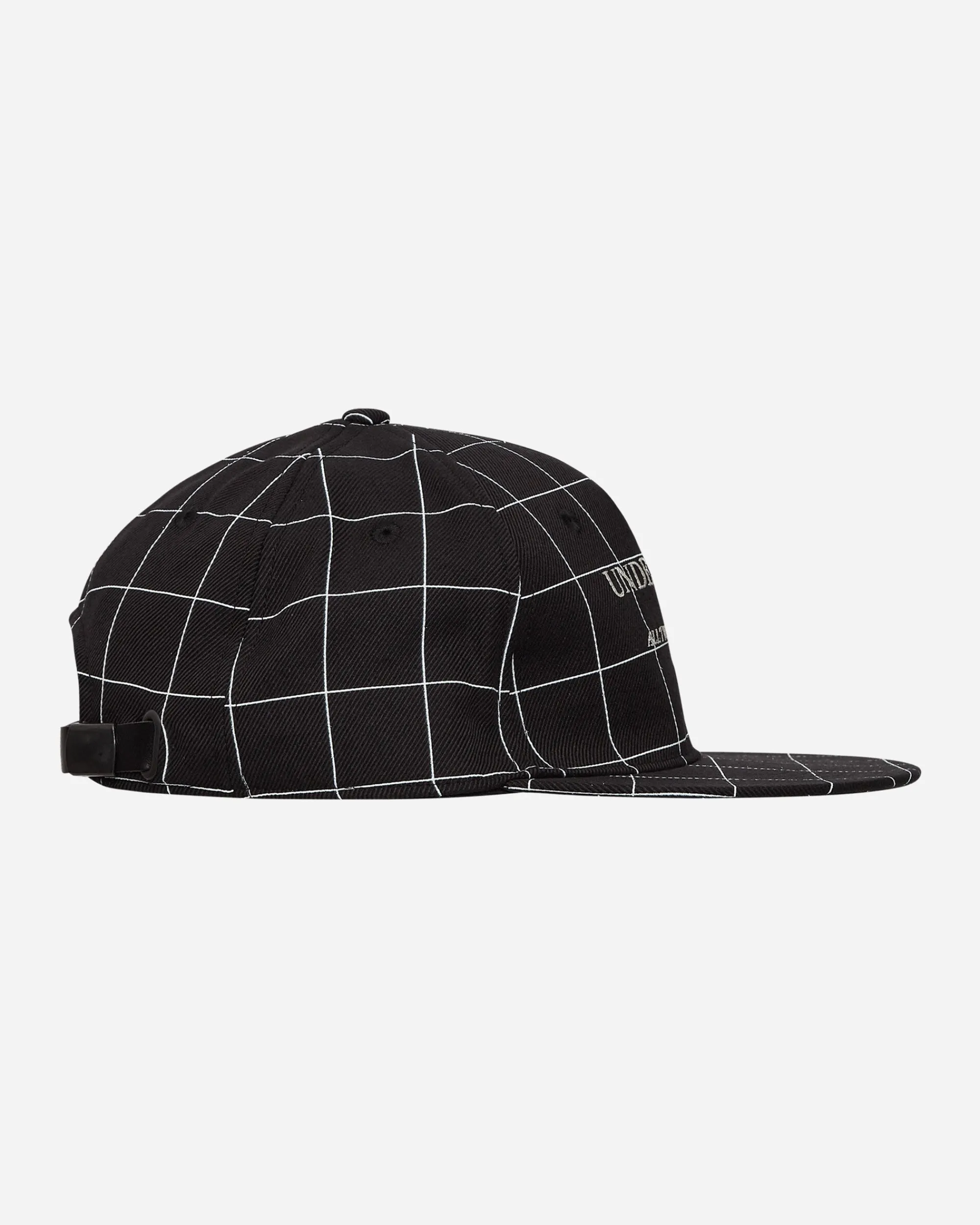 Undercover Hats|Hats^Grid Cap Black