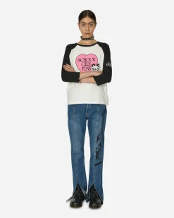 Hysteric Glamour Pants^Guitar Girl Center Slit Denim Pants Indigo
