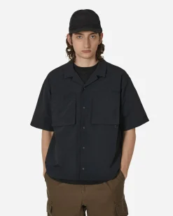 Wild Things Shirts^Half Sleeve Camp Shirt Black