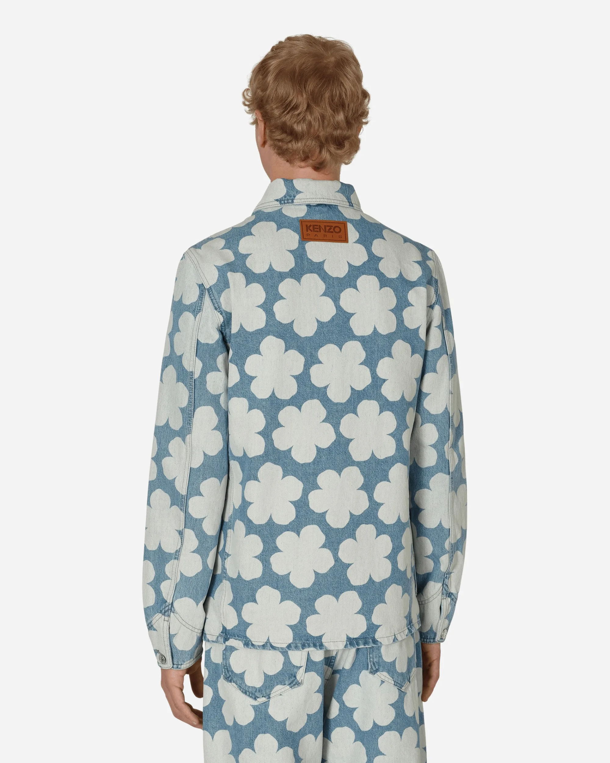 KENZO Paris Coats And Jackets^Hana Dots Denim Workwear Jacket Blue