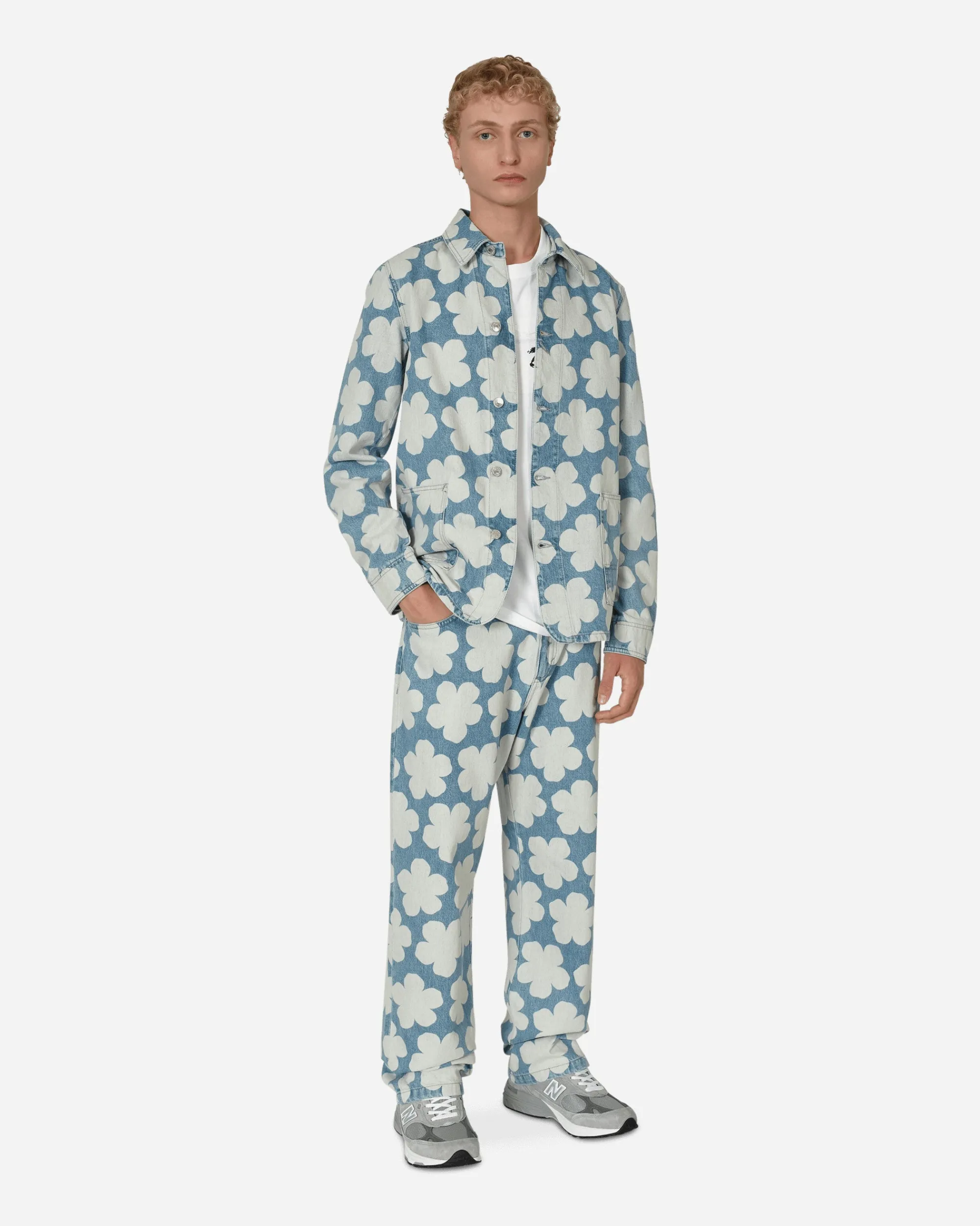 KENZO Paris Coats And Jackets^Hana Dots Denim Workwear Jacket Blue
