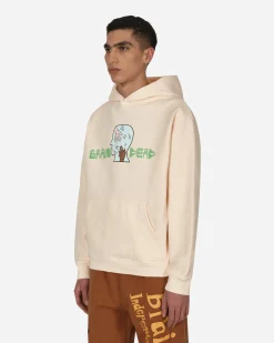 Brain Dead Sweatshirts^Handheld Hooded Sweatshirt Beige