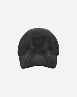 Dingyun Zhang Hats|Hats^Hand-Inked Bone Script Cap Black