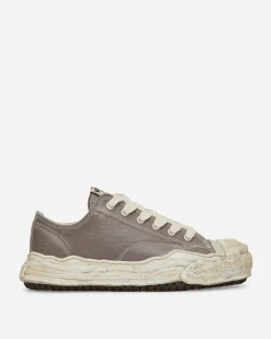 Maison MIHARA YASUHIRO Sneakers·Low|Sneakers^Hank OG Sole Silicon Coating Canvas Low Sneakers Gray
