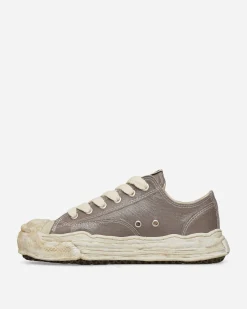 Maison MIHARA YASUHIRO Sneakers·Low|Sneakers^Hank OG Sole Silicon Coating Canvas Low Sneakers Gray
