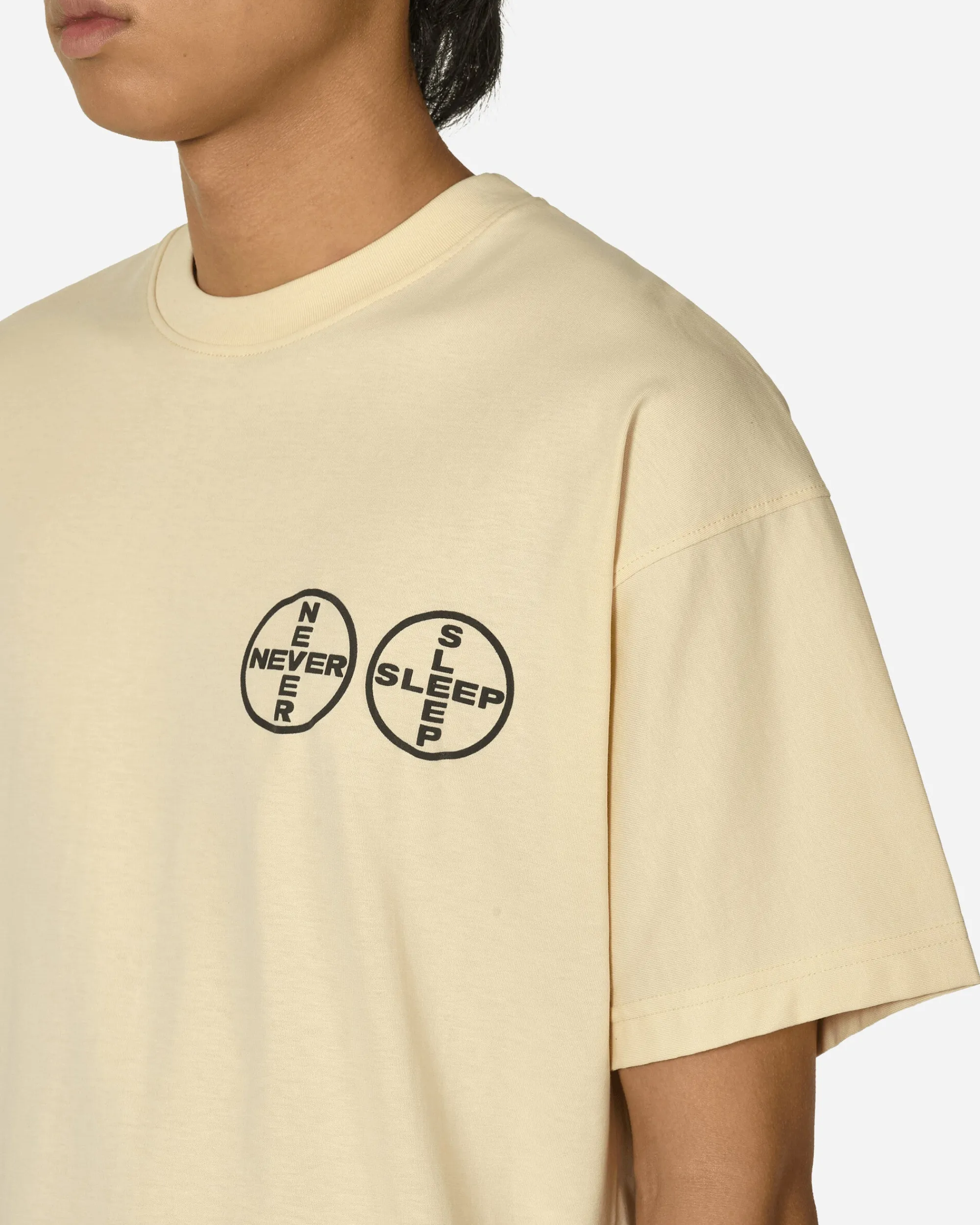 Never Sleep T-Shirts^Hardcore Will Never Die, But You Will T-Shirt Cream