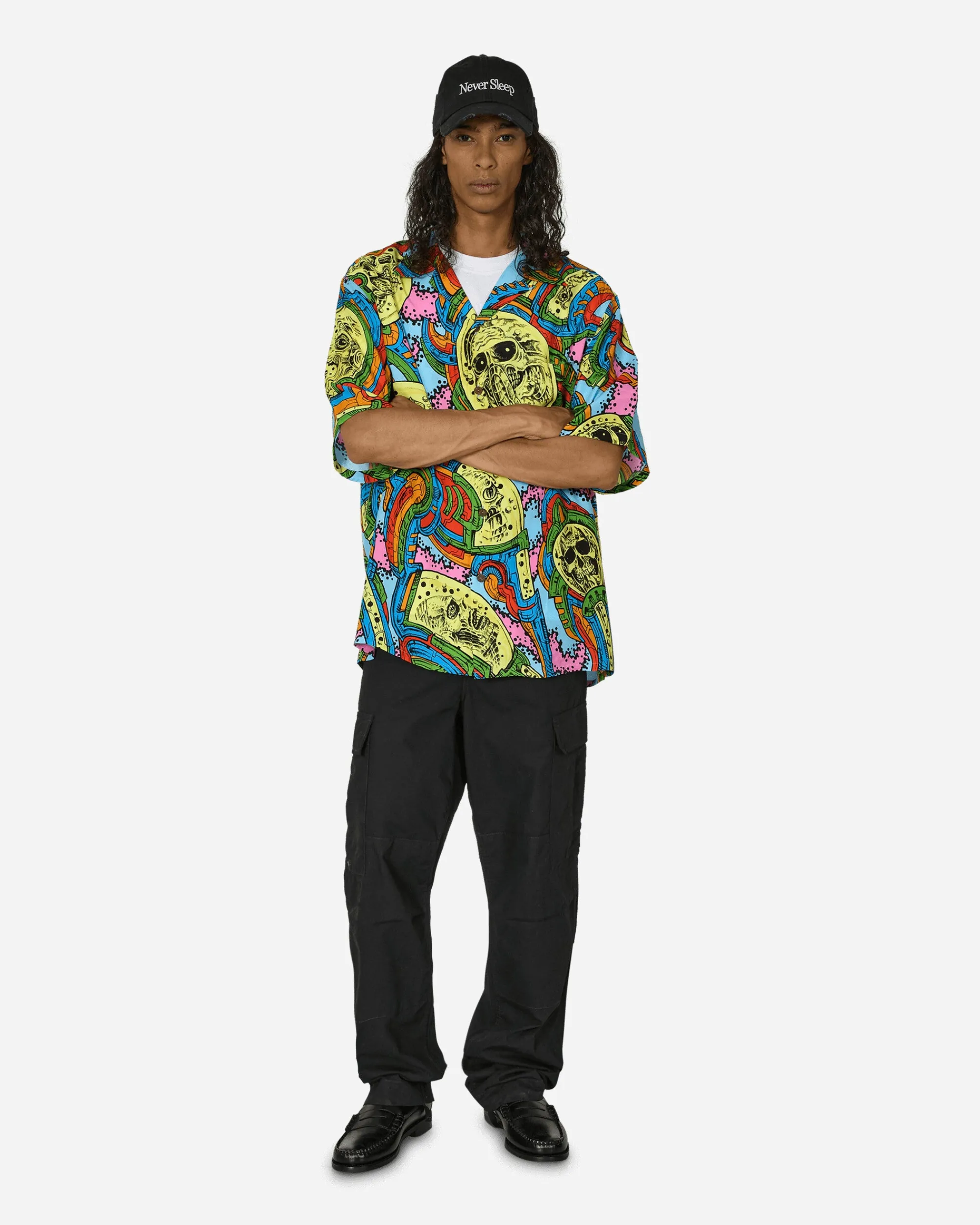 WACKO MARIA Shirts^Hawaiian Shirt (Type-5) Blue