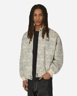 Iuter Coats And Jackets^Hazy Jacquard Bomber Jacket Beige