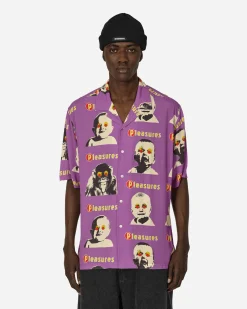Pleasures Shirts^Head Shirt Down Purple
