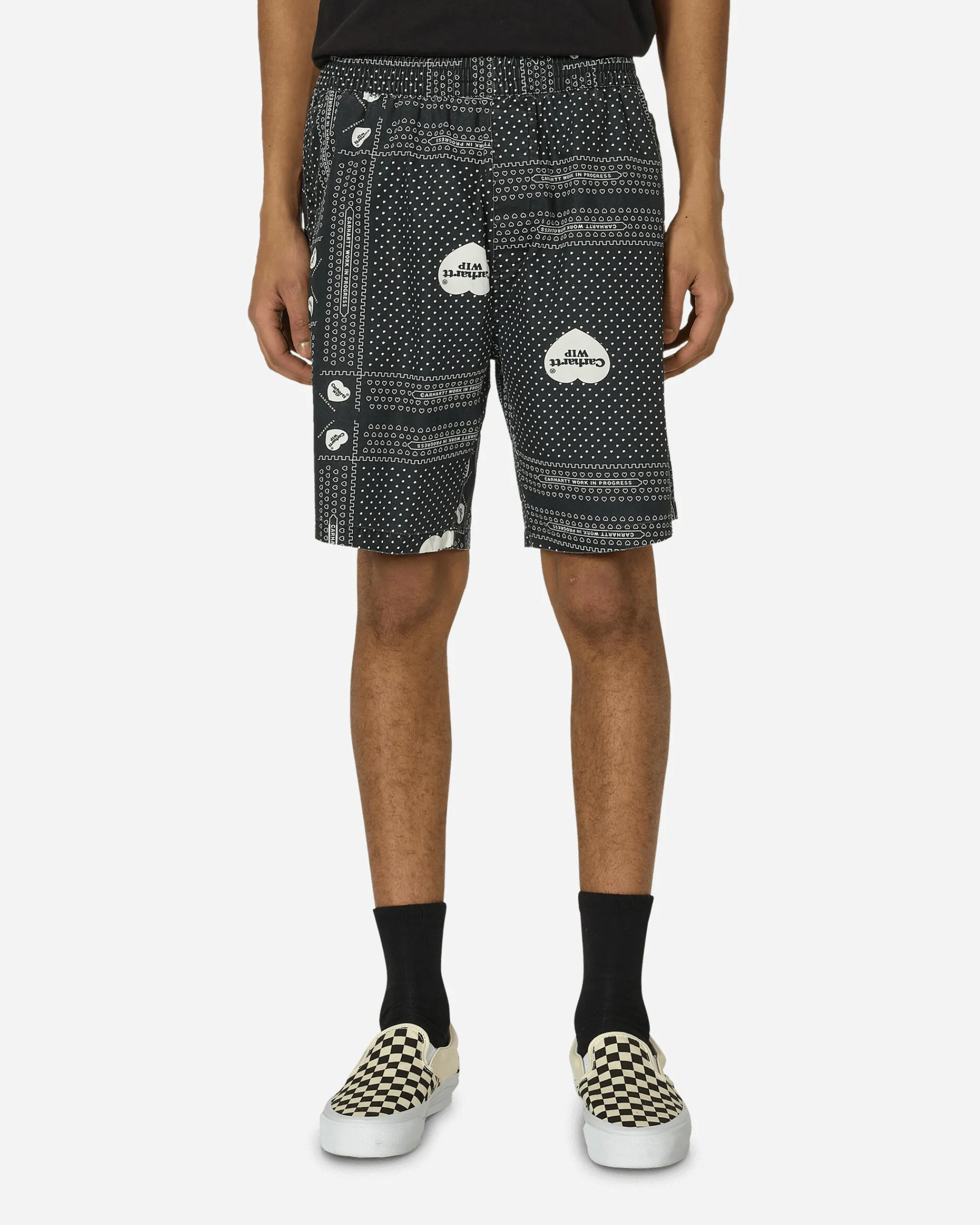 Carhartt WIP Shorts^Heart Bandana Shorts Black