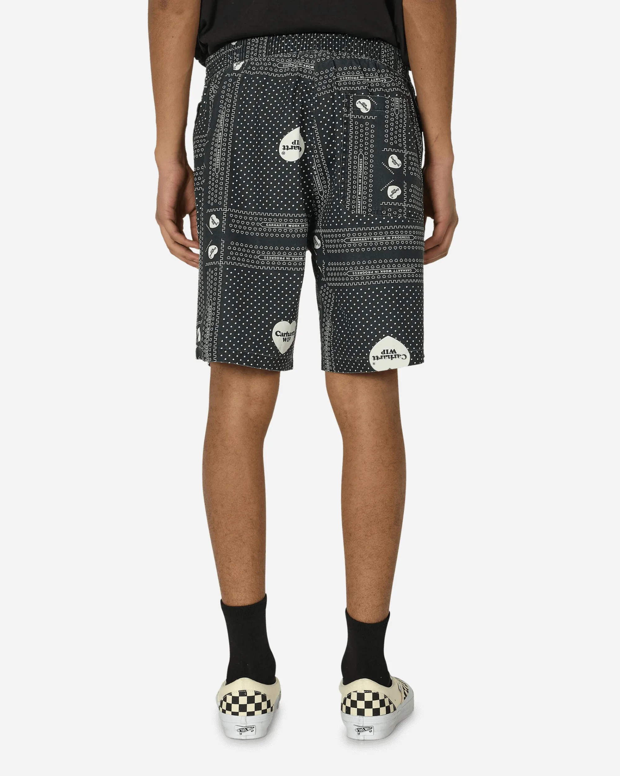 Carhartt WIP Shorts^Heart Bandana Shorts Black