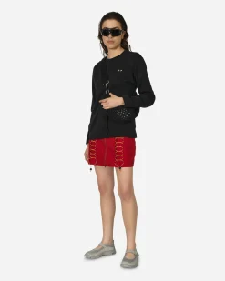 Comme Des Garçons Play T-Shirts^Heart Longsleeve T-Shirt Black