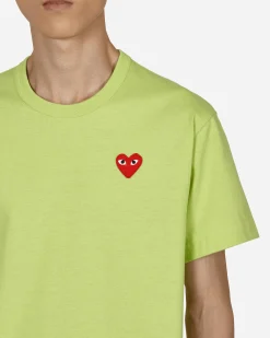 Comme Des Garçons Play T-Shirts^Heart T-Shirt Green