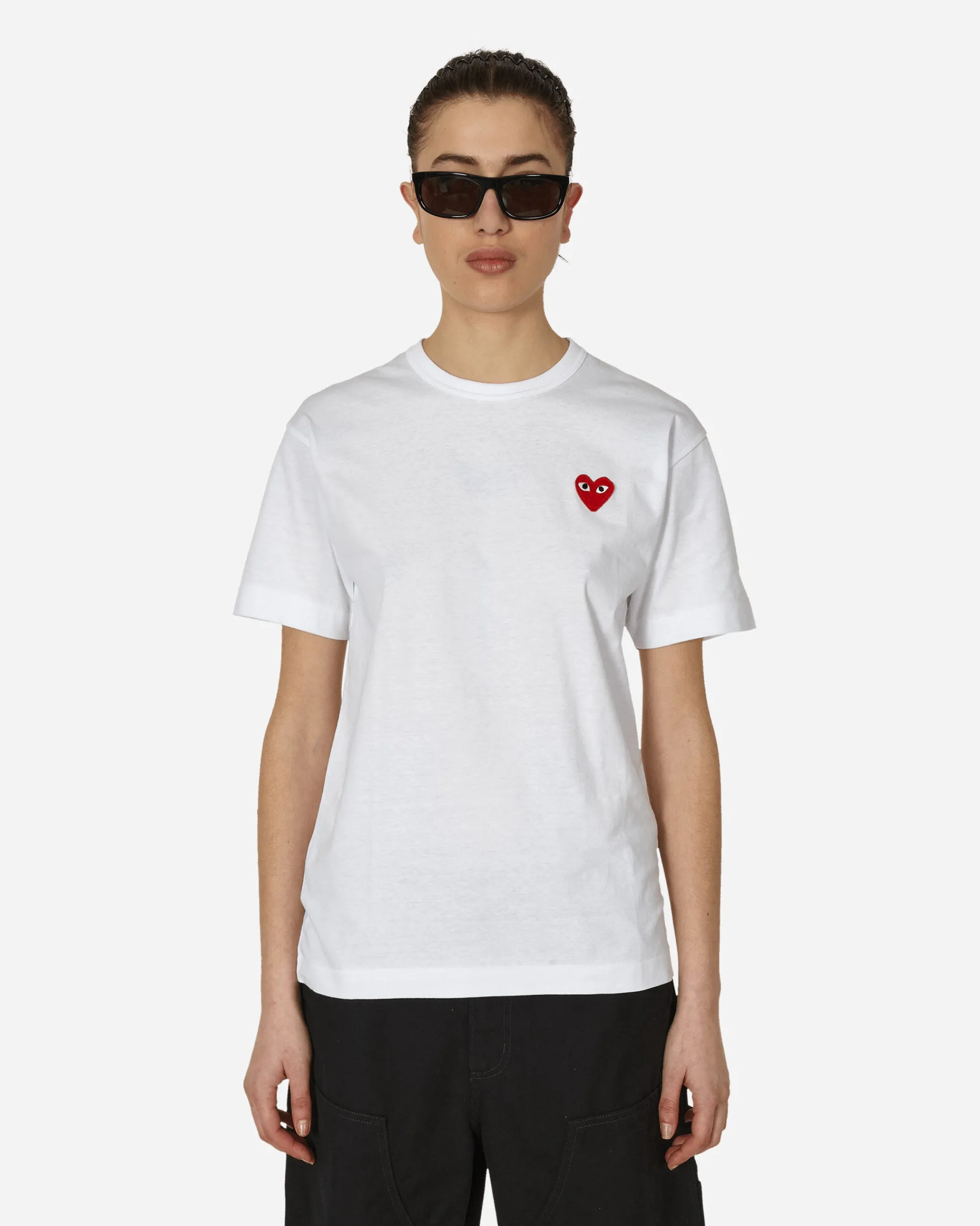 Comme Des Garçons Play T-Shirts^Heart T-Shirt White
