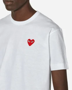 Comme Des Garçons Play T-Shirts^Heart T-Shirt White