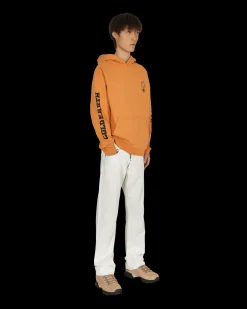 Brain Dead Sweatshirts^Heatwave Hooded Sweatshirt Orange