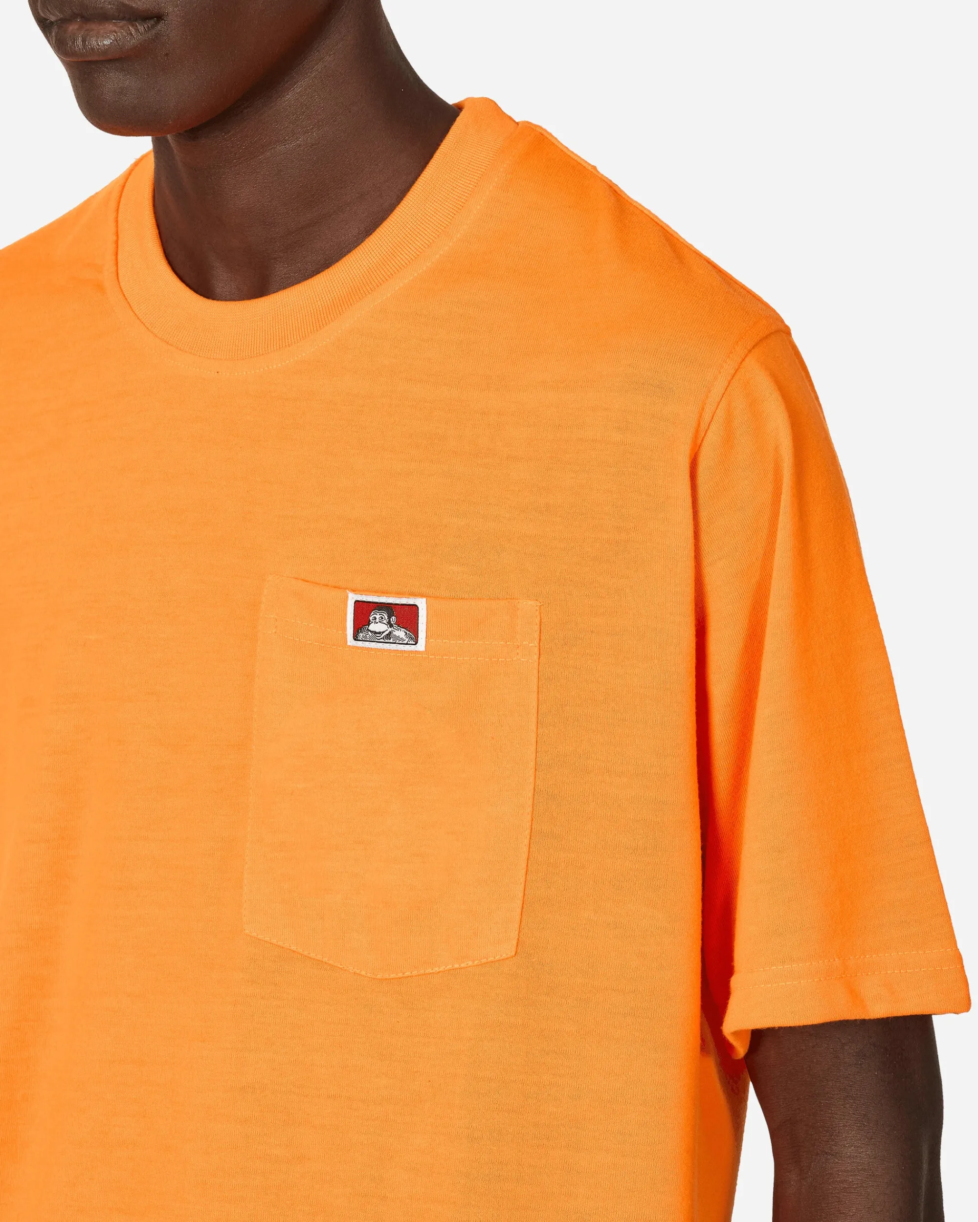 Ben Davis T-Shirts^Heavy Duty Classic Label Pocket T-Shirt Orange