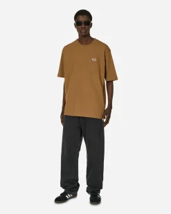 Ben Davis T-Shirts^Heavy Duty Classic Label Pocket T-Shirt Coyote Brown