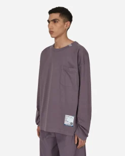 in・stru(men-tal) T-Shirts^Heavy Weight Longsleeve T-Shirt Purple