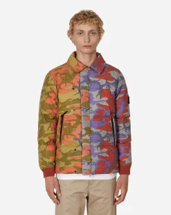 Stone Island Coats And Jackets^Heritage Camo Ripstop Nylon Down Jacket Multicolor