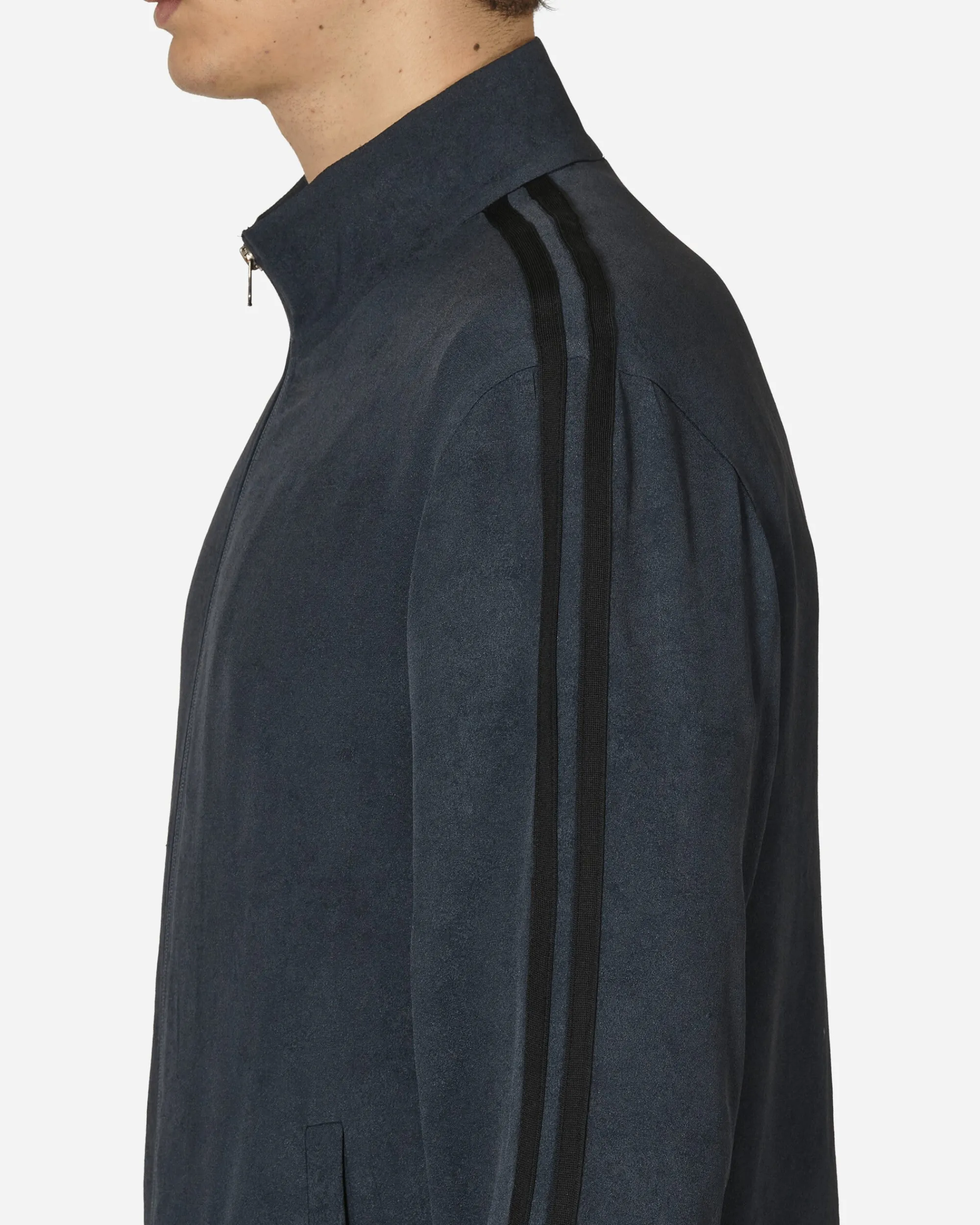 AMOMENTO Sweatshirts^High Neck Zip-Up Jacket Dark Navy