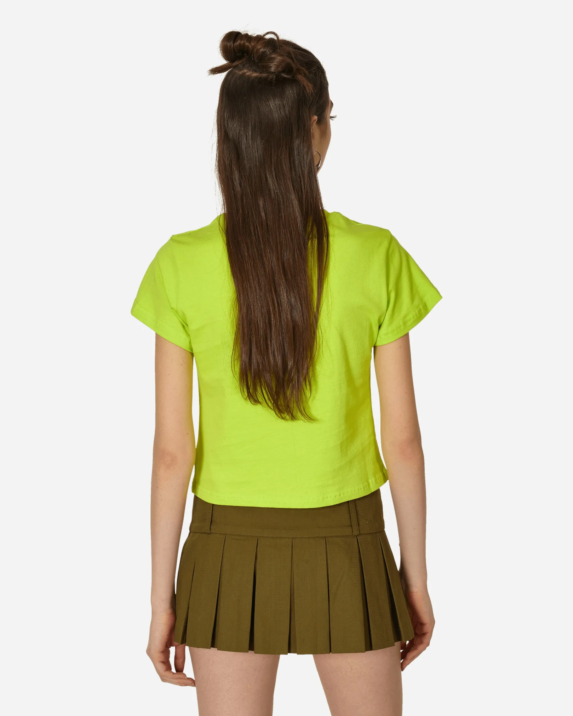 Nii Hai T-Shirts^High Star Baby Tee Neon Yellow