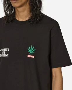 WACKO MARIA T-Shirts^High Times Crewneck T-Shirt Black