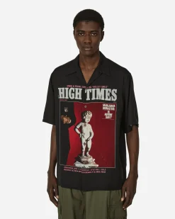 WACKO MARIA Shirts^High Times Hawaiian Shirt (Type-3) Black