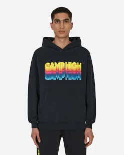 Camp High Sweatshirts^High Vibrations Hooded Sweatshirt Black