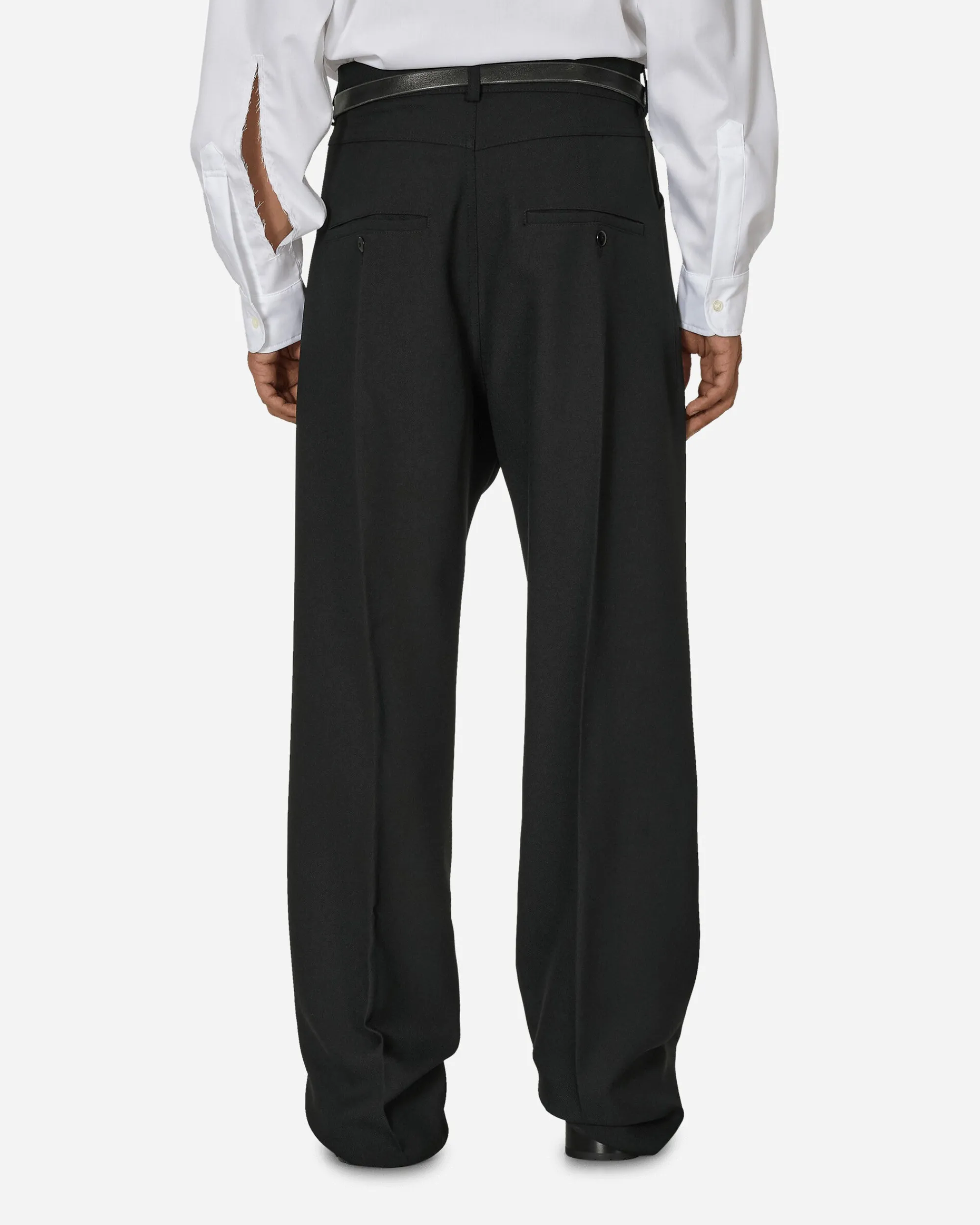 Random Identities Pants^High Waisted Pants Black