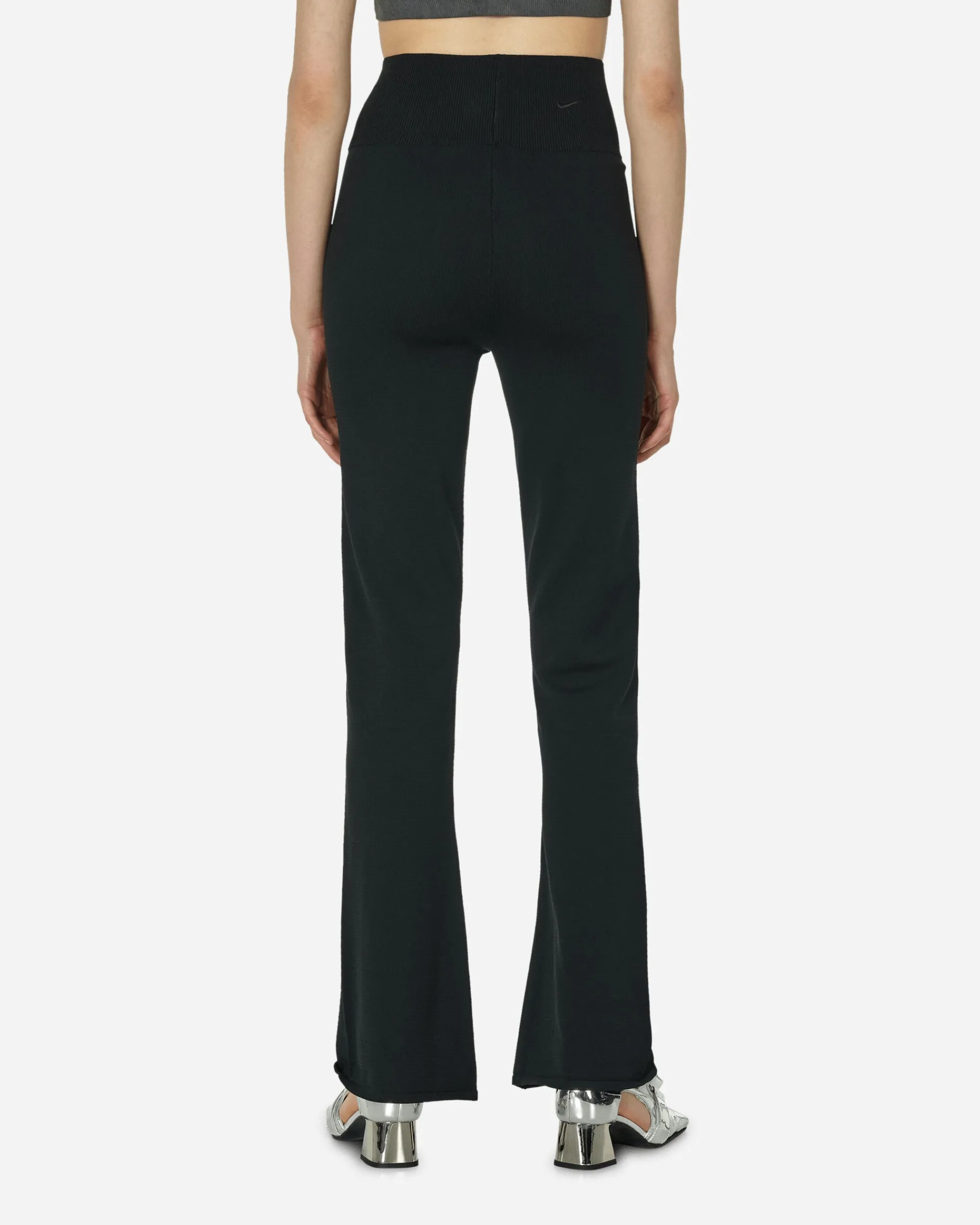 Nike Pants^High-Waisted Flared Trousers Black