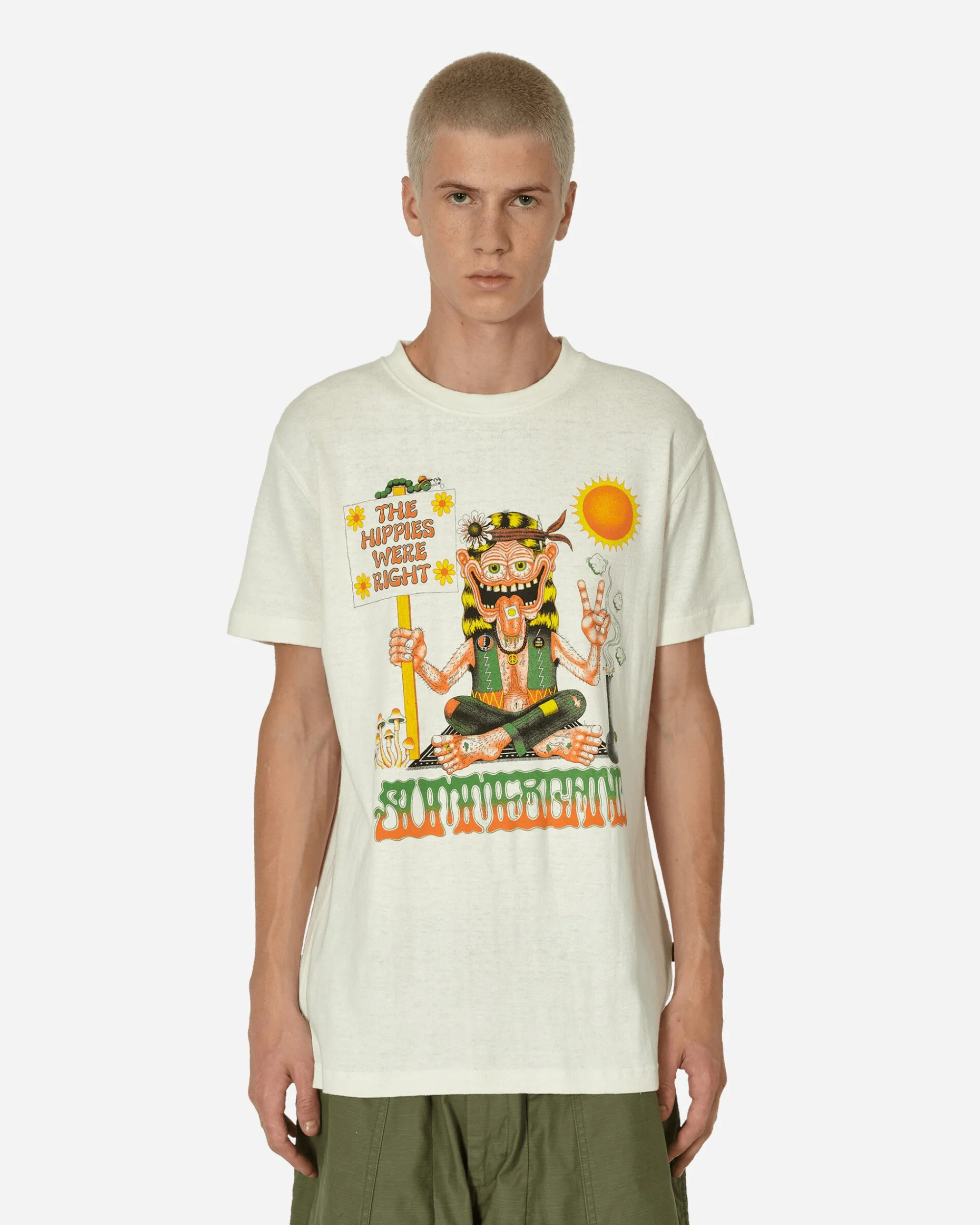 Summerland Ceramics T-Shirts^Hippies Were Right T-Shirt Natural