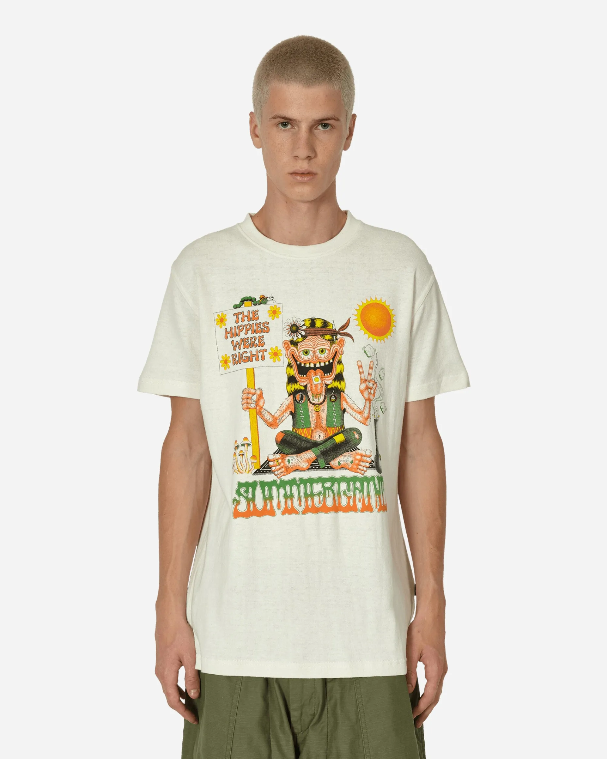 Summerland Ceramics T-Shirts^Hippies Were Right T-Shirt Natural
