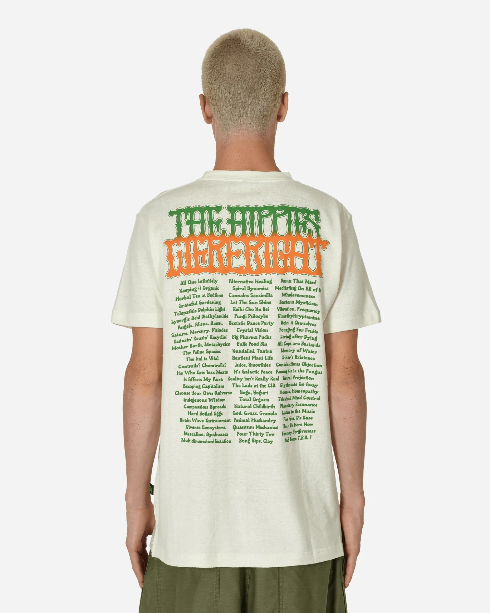 Summerland Ceramics T-Shirts^Hippies Were Right T-Shirt Natural