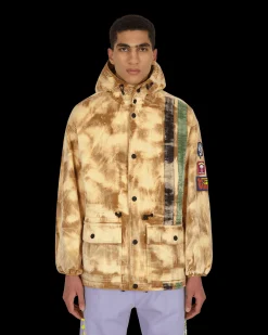 Brain Dead Coats And Jackets^Hooded Corduroy Racing Jacket Beige