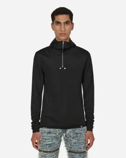 1017 ALYX 9SM Sweatshirts^Hooded Zip Top Black