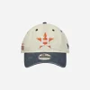New Era Hats|Hats^Houston Astros Classic Sidescript 9TWENTY Adjustable Cap White