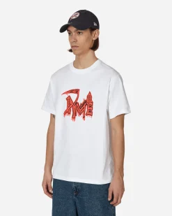 Dime T-Shirts^Human T-Shirt White