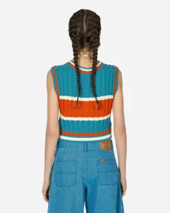 Hysteric Glamour Knitwears^Hysteric Gilet Blue