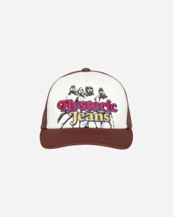 Hysteric Glamour Hats|Hats^Hysteric Jeans Trucker Hat Brown