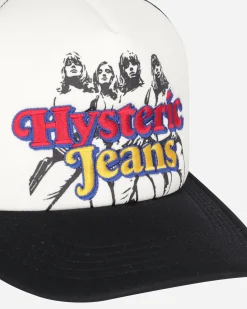 Hysteric Glamour Hats|Hats^Hysteric Jeans Trucker Hat Black